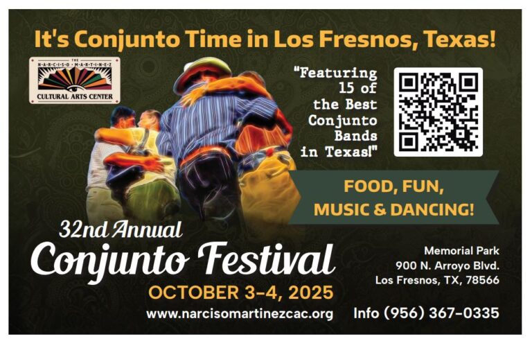 32nd Annual Conjunto Festival Oct 3 & 4, 2025
